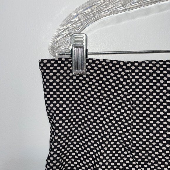 Who What Wear Womens Black & White Polka Dot Pants Size 18W - Picture 6 of 6